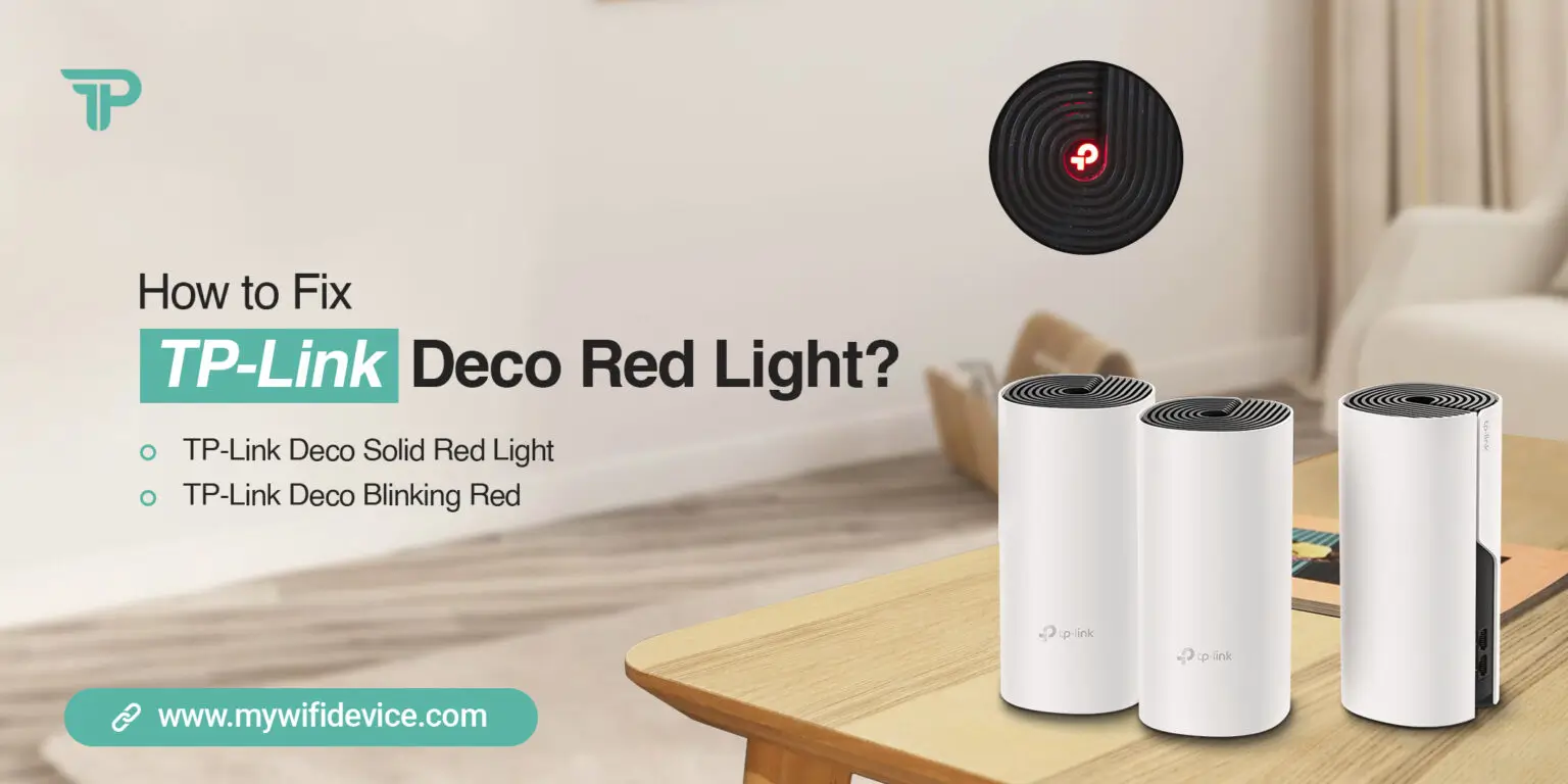 TP-Link Deco Red Light