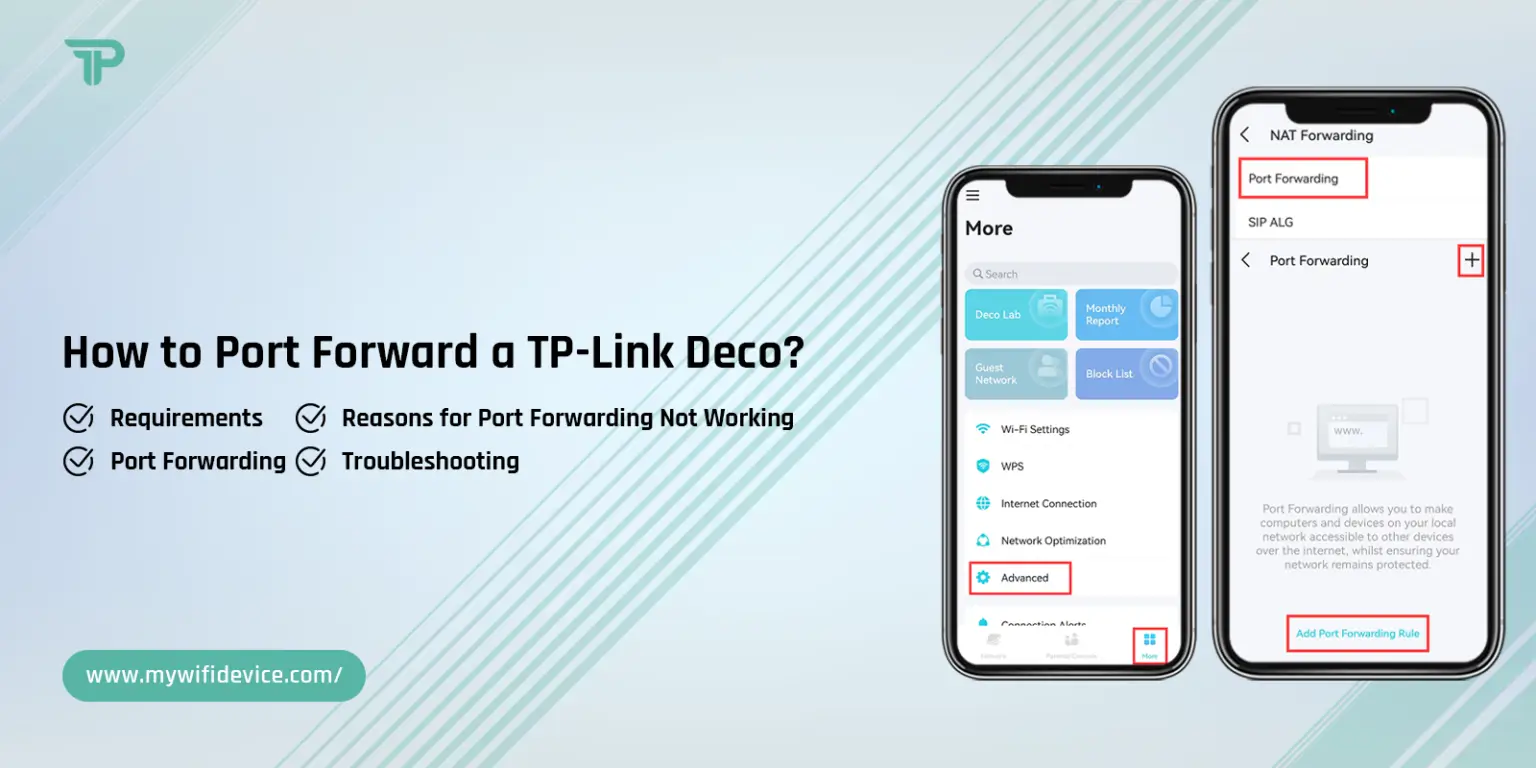 TP-Link Deco Port Forwarding