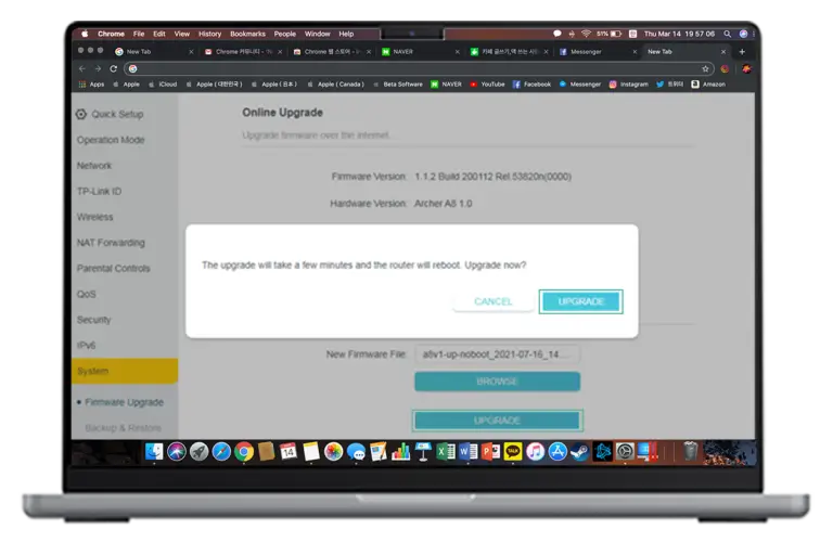 Updating TP-Link Router Firmware