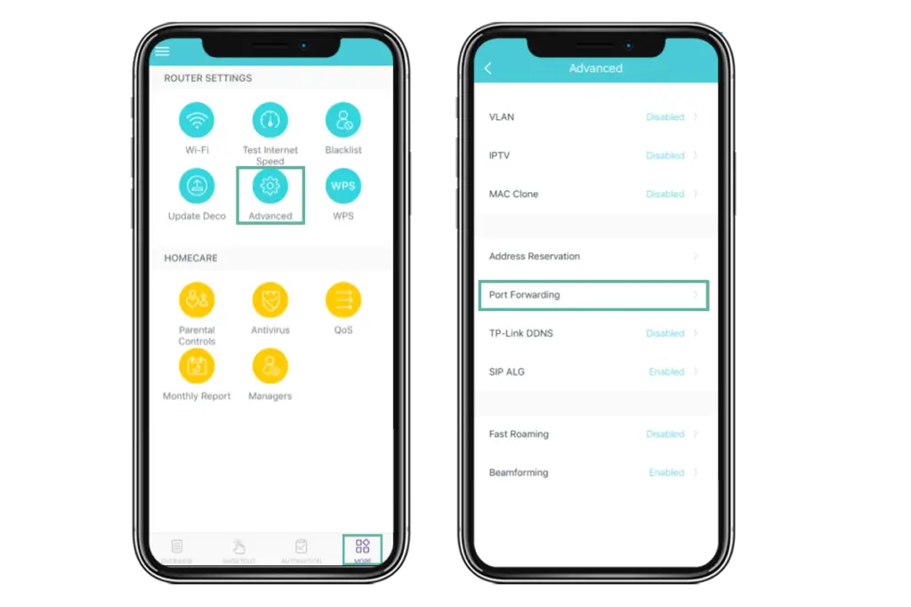 Port Forwarding TP-Link Router Via App​